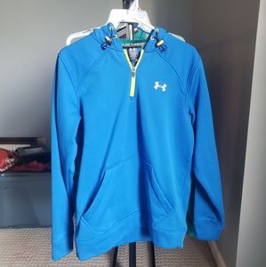 Under Armour mens M top zip polyester jacket